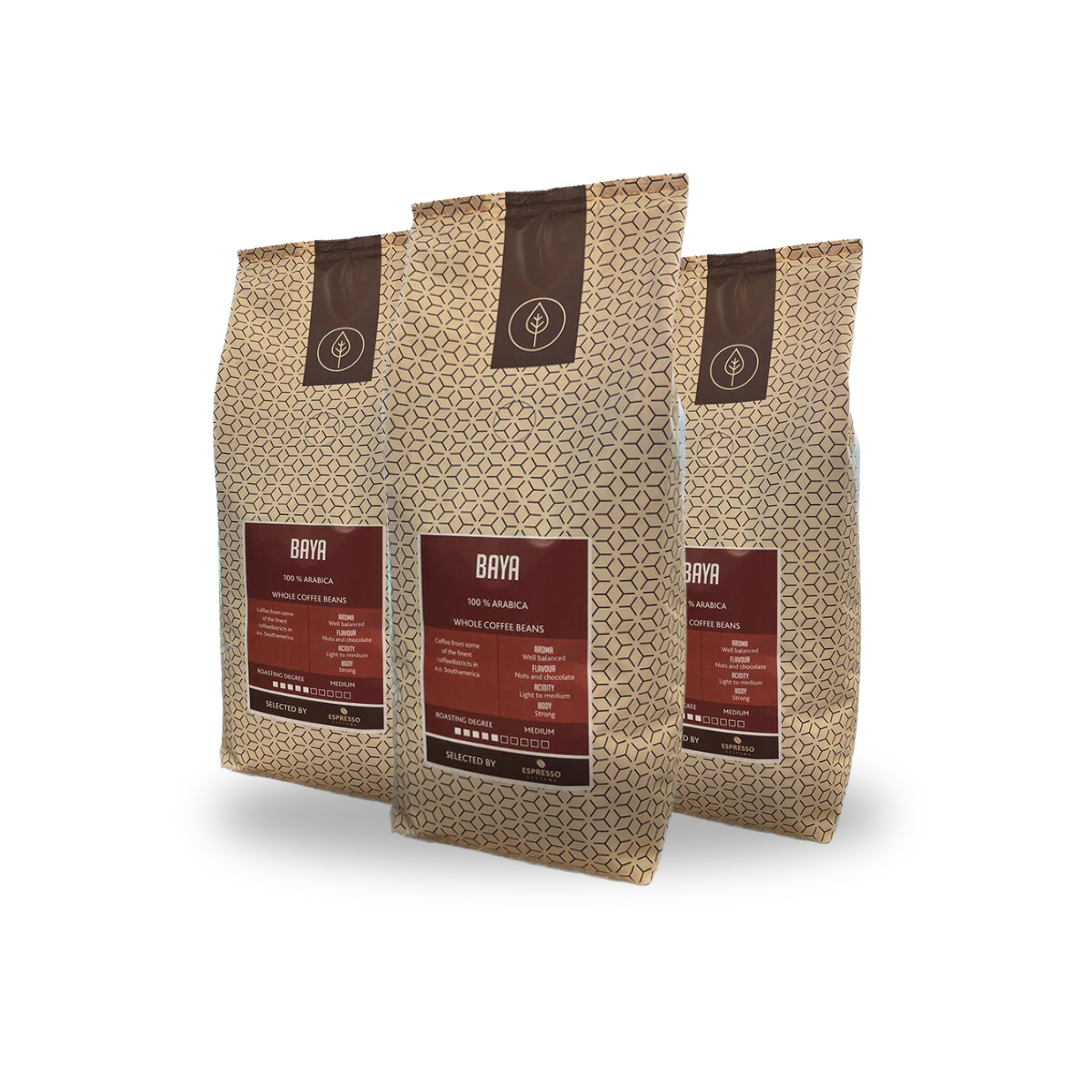 Hel kasse - Baya Hele Bønner 6 kg.