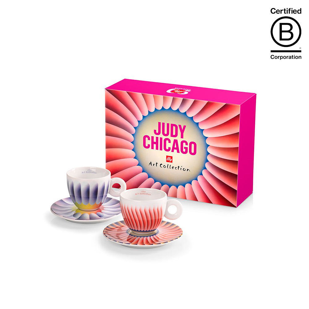 Judy Chicago cappuccino kopper - sæt af 2 stk.