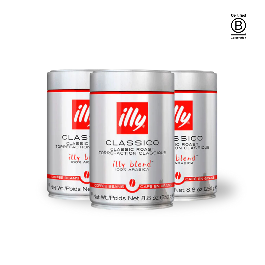 Hel kasse - illy Classico, Hele bønner 12 stk