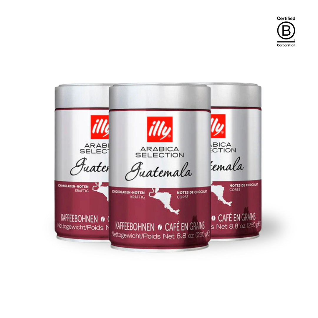 Hel kasse - illy Guatemala, Hele bønner 6 stk