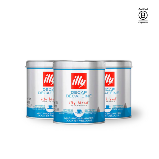 Hel kasse - illy Decaf, Malet til espresso 12 stk