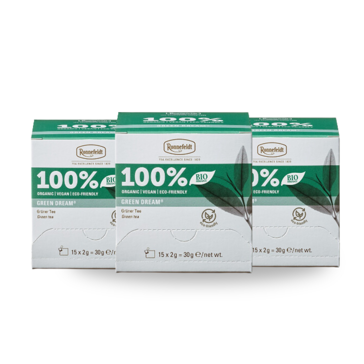 Hel kasse - 100% Green Dream Øko. 8 stk.