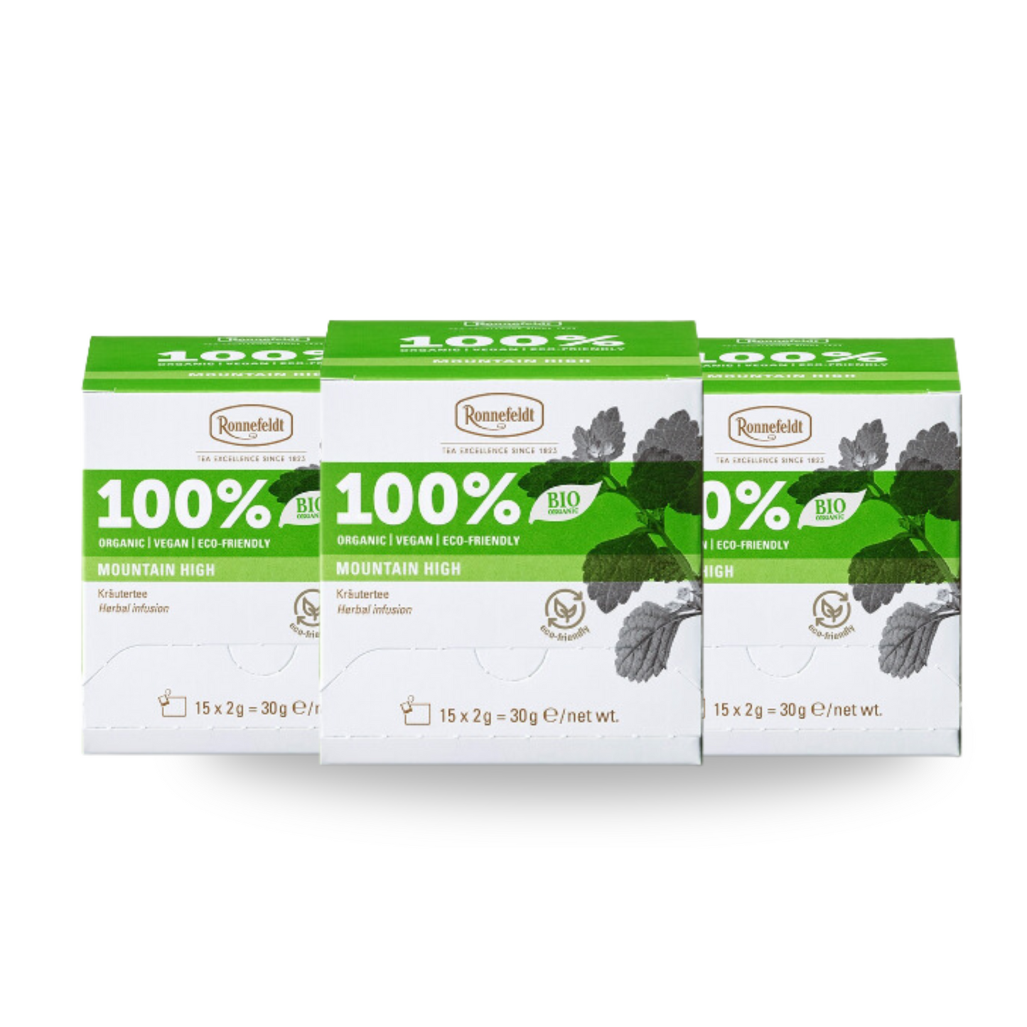 Hel kasse - 100% Mountain High Øko. 8 stk.