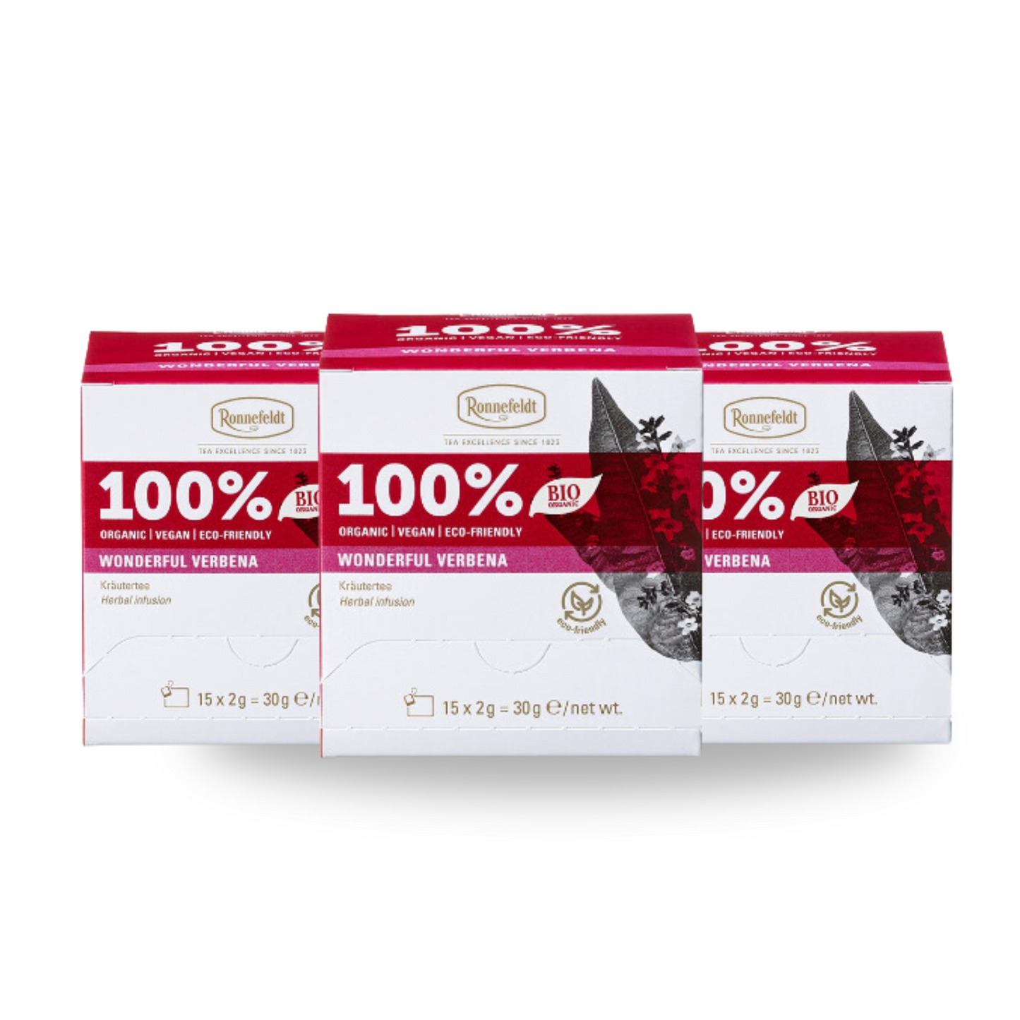 Hel kasse - 100% Wonderful Verbena Øko. 8 stk.