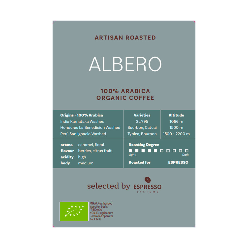 Albero Hele Bønner - Økologisk 1 kg.