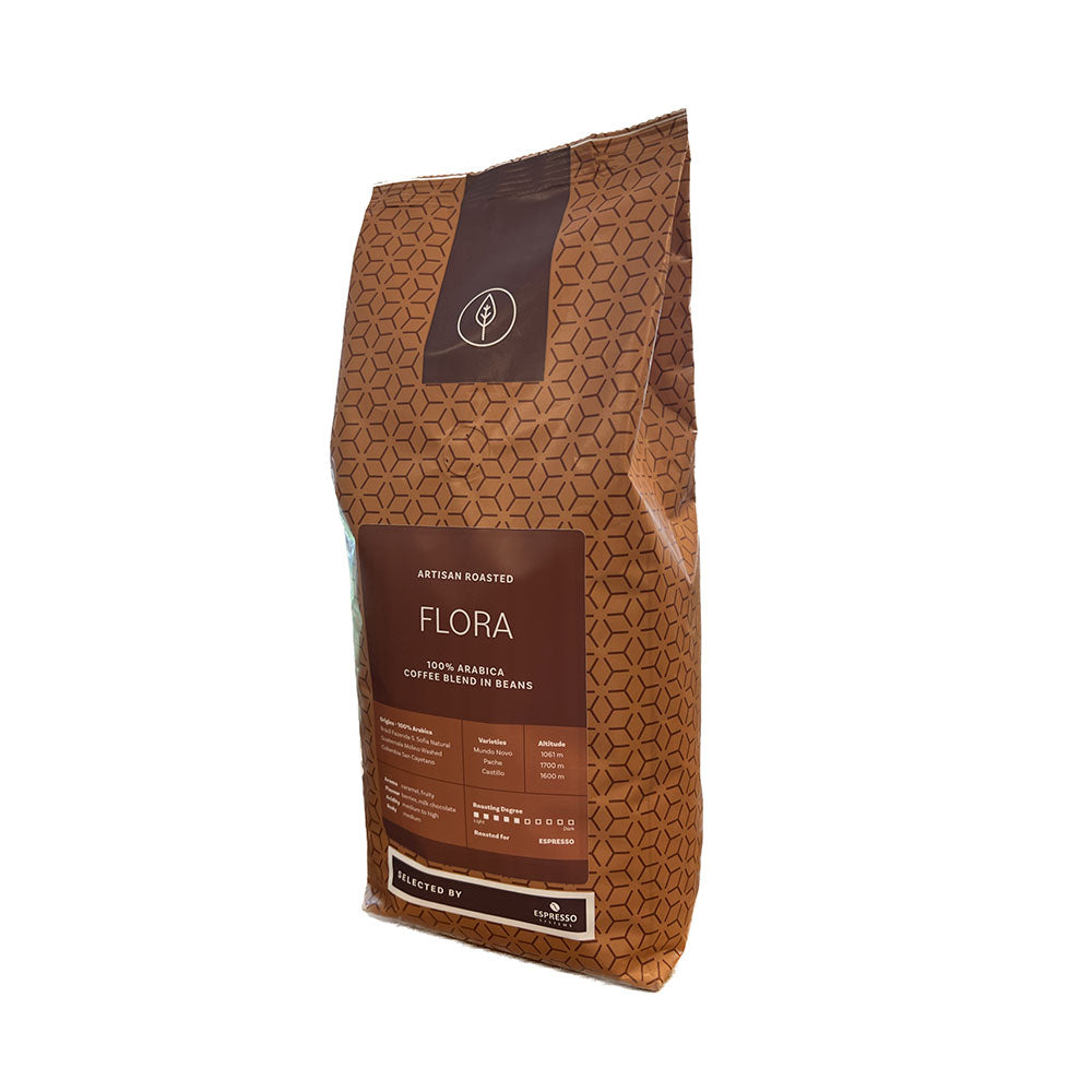 Flora Hele Bønner 1 kg.