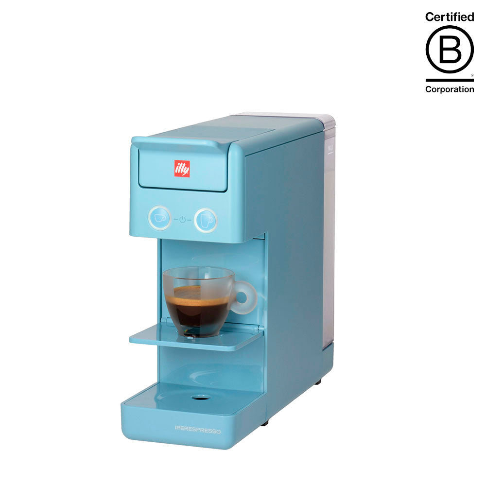 Y3.3 iperEspresso kapselmaskine - azurblå
