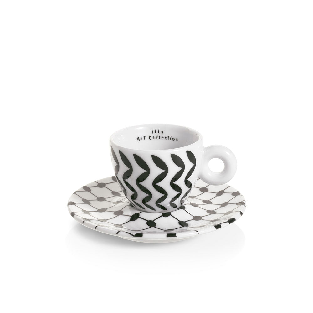 Mona Hatoum espresso kopper - sæt af 6 stk.