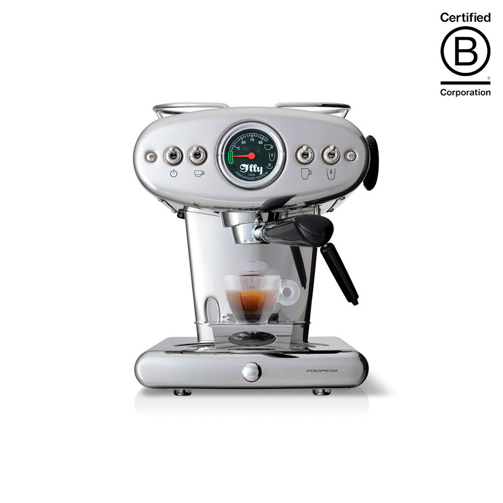 X1 iperEspresso Anniversary 1935 Kapselmaskine - Stål