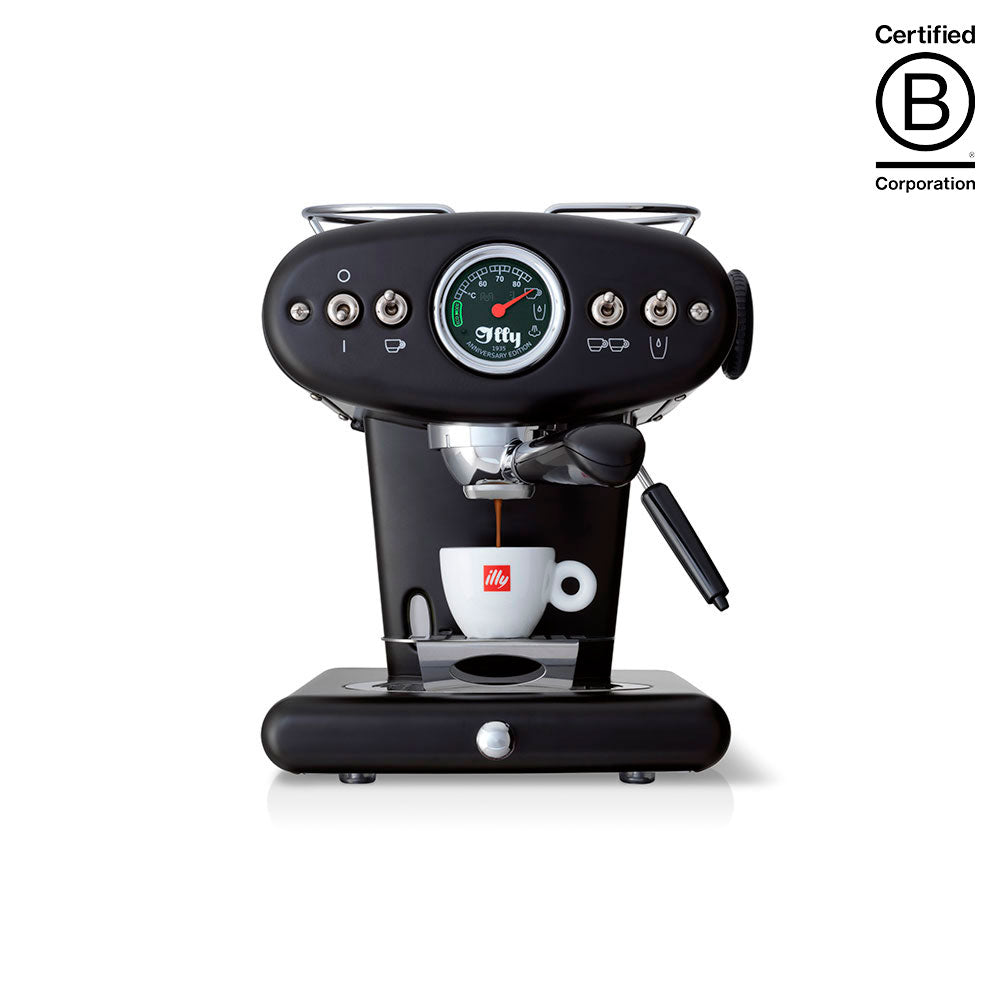 X1 Anniversary E.S.E. Pod & Ground Coffee Machine - sort