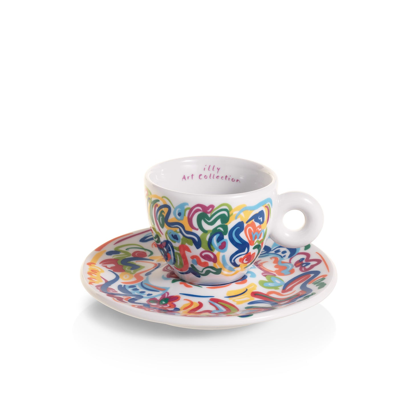 NYHED illy Art Collection – Sol Calero espressokopper sæt af 4 stk.