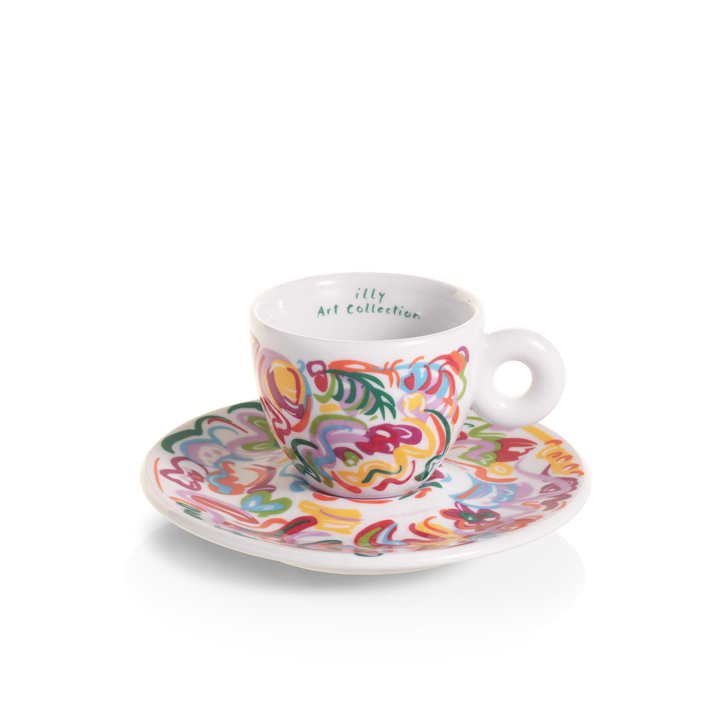 NYHED illy Art Collection – Sol Calero espressokopper sæt af 4 stk.