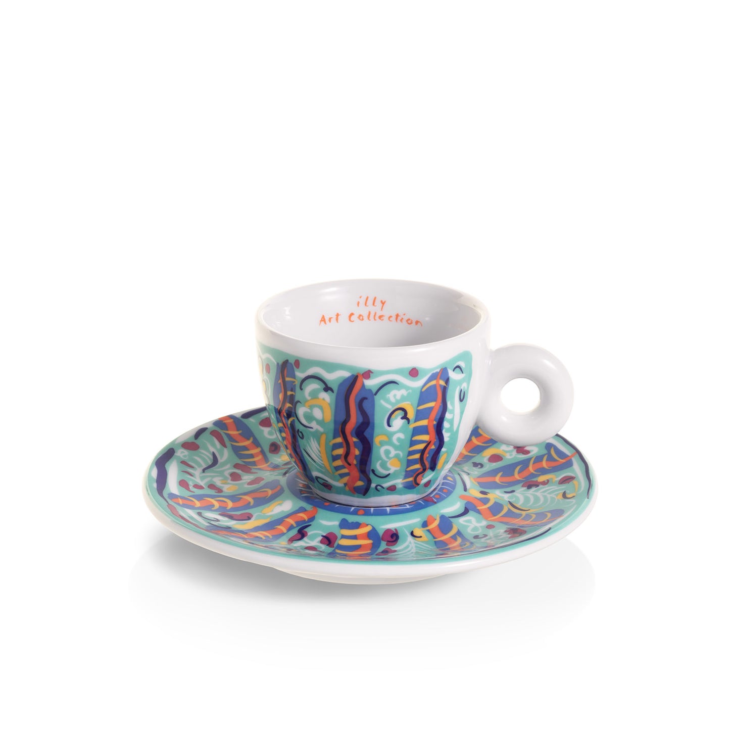 NYHED illy Art Collection – Sol Calero espressokopper sæt af 4 stk.