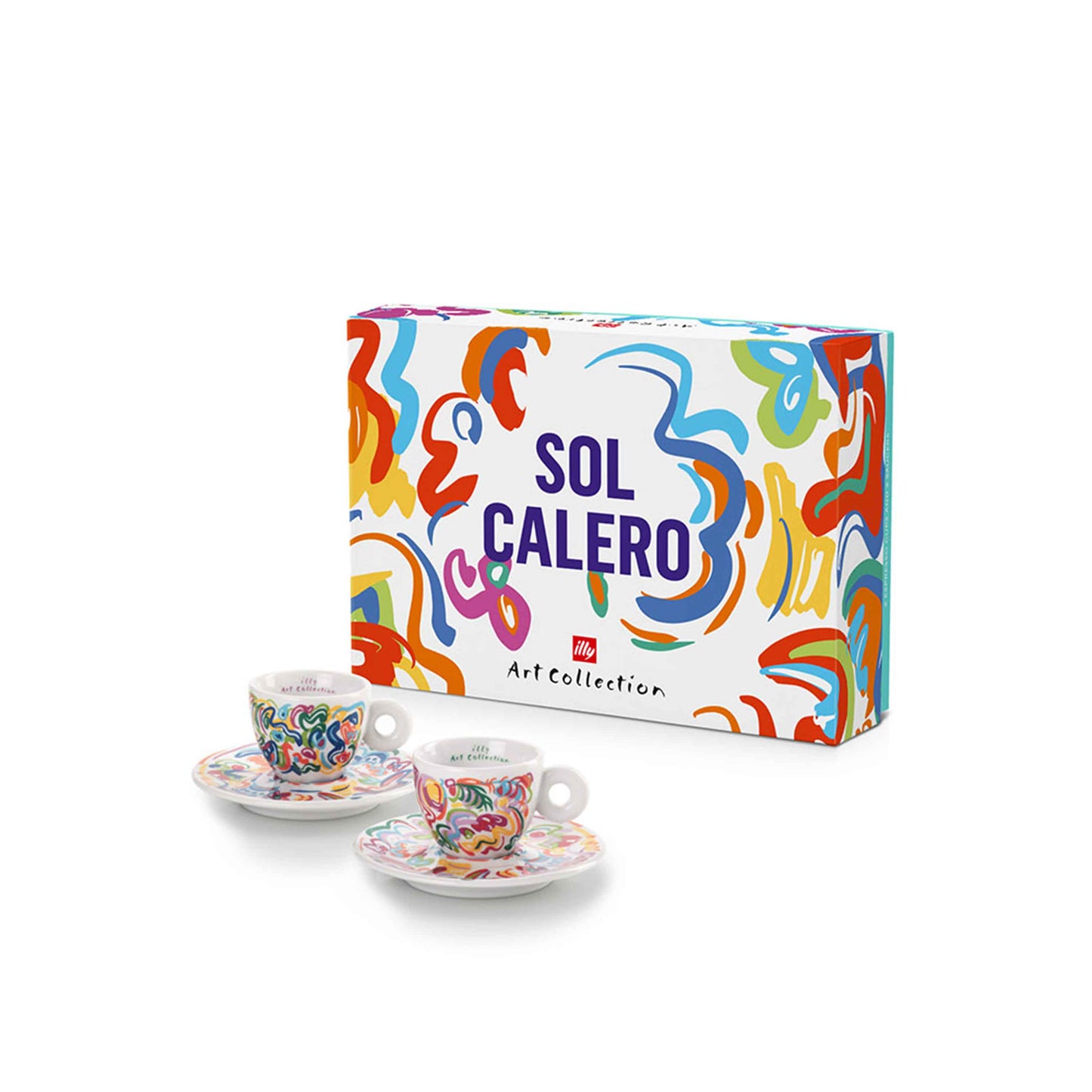 NYHED illy Art Collection – Sol Calero espressokopper sæt af 2 stk.