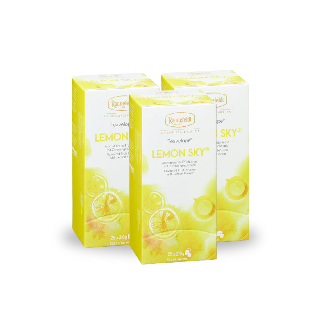 Hel kasse - Teavelope Lemon Sky 6 stk.