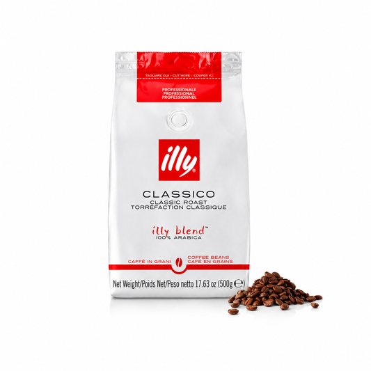 illy Classico, Hele Bønner 500 g.