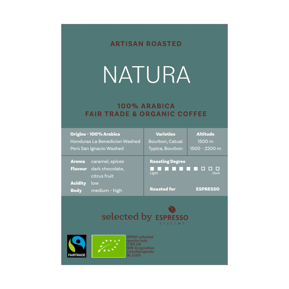 Natura Hele Bønner - Øko. + Fairtrade 1 kg.