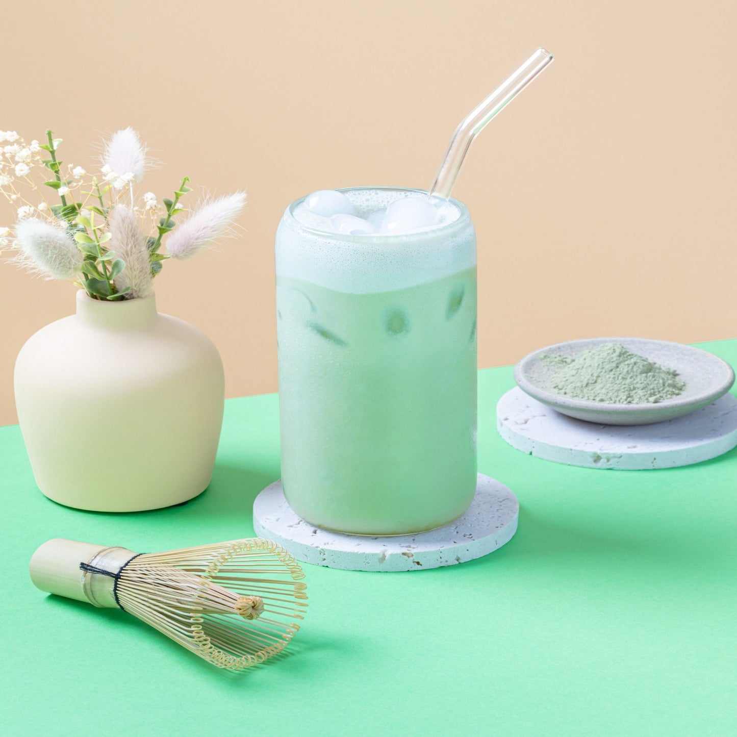 Monbana Vegan Matcha Latte powder - 500 g.