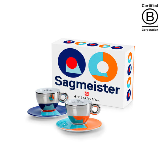 Stefan Sagmeister cappuccino kopper - sæt af 2 stk.